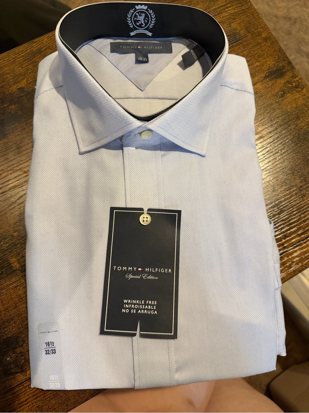 Tommy Hilfiger Light Blue Dress Shirt - Special edition